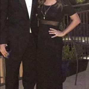 Lulus black maxi dress